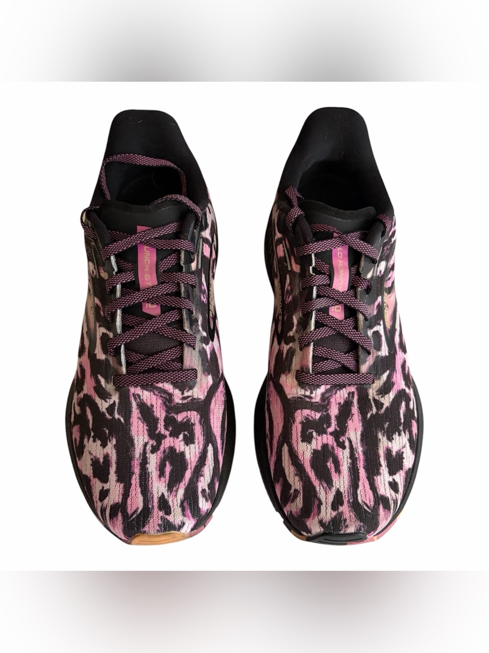 Brooks Launch GTS 10 Sneakers Women’s Size 7 Pink Black Tiger Stripe 1203991B010